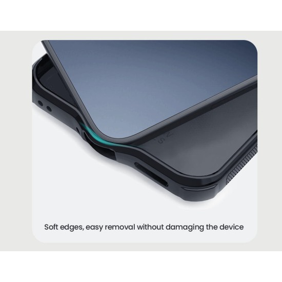 Husa protectie magnetică spate din plastic neagră pentru Xiaomi 17