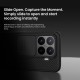 Husă de protecție transparentă neagră pentru spate și cameră foto, pentru Xiaomi 17T Pro Husă de protecție transparentă neagră pentru spate și cameră foto, pentru Xiaomi 17T Pro