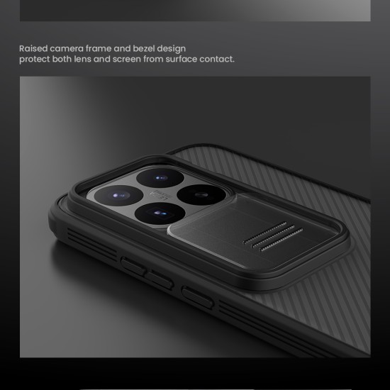 Husă de protecție transparentă neagră pentru spate și cameră foto, pentru Xiaomi 17T Pro Husă de protecție transparentă neagră pentru spate și cameră foto, pentru Xiaomi 17T Pro