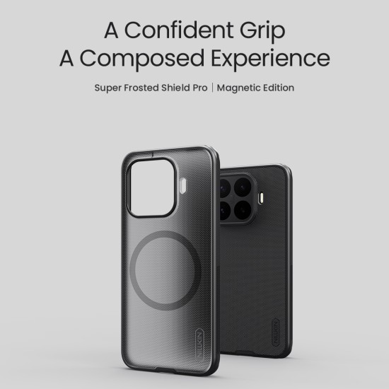 Husa protectie magnetică spate din plastic neagră pentru Xiaomi 17T Pro Husa protectie magnetică spate din plastic neagră pentru Xiaomi 17T Pro