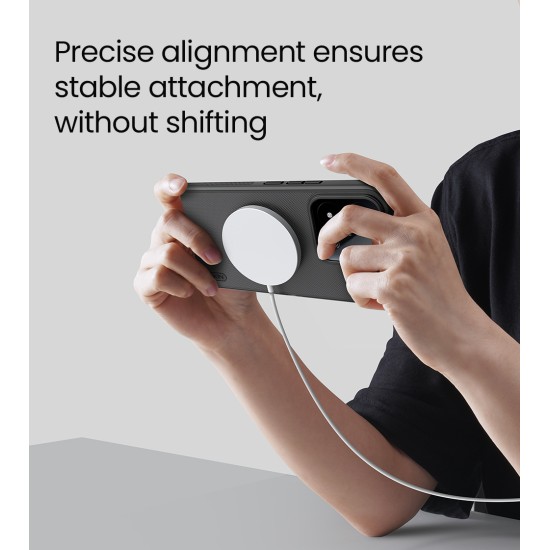Husa protectie magnetică spate din plastic neagră pentru Xiaomi 17T Pro Husa protectie magnetică spate din plastic neagră pentru Xiaomi 17T Pro