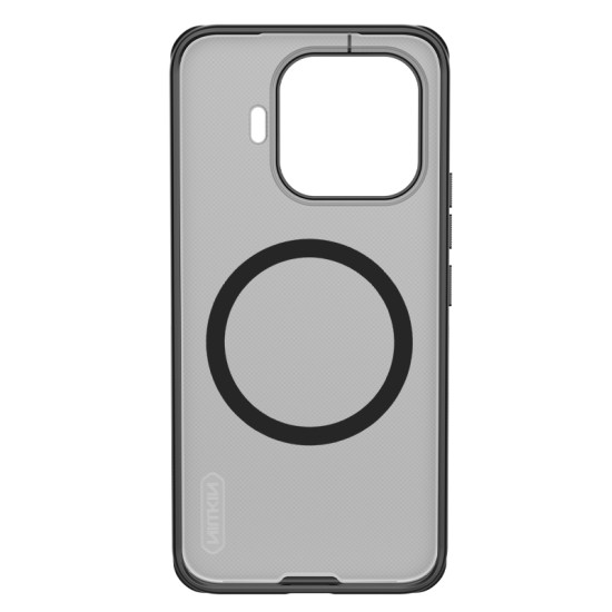 Husa protectie magnetică spate din plastic transparentă neagră pentru Xiaomi 17T Pro Husa protectie magnetică spate din plastic transparentă neagră pentru Xiaomi 17T Pro
