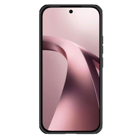 Husa protectie magnetică spate din plastic transparentă neagră pentru Xiaomi 17T Husa protectie magnetică spate din plastic transparentă neagră pentru Xiaomi 17T