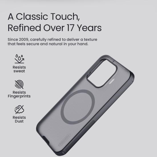 Husa protectie magnetică spate din plastic neagră pentru Xiaomi 17T Husa protectie magnetică spate din plastic neagră pentru Xiaomi 17T