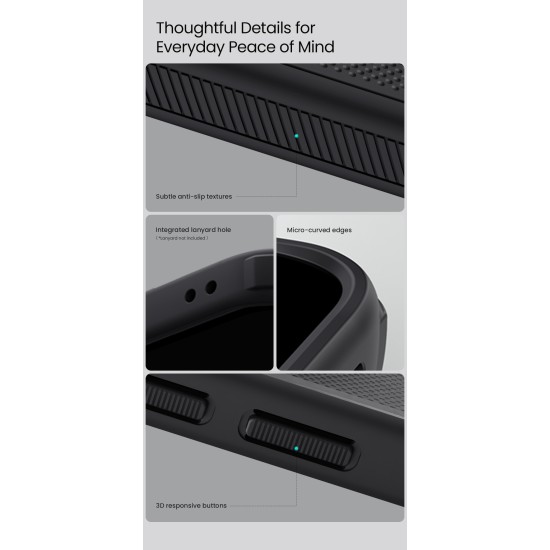 Husa protectie magnetică spate din plastic neagră pentru Xiaomi 17T Husa protectie magnetică spate din plastic neagră pentru Xiaomi 17T