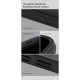 Husa protectie magnetică spate din plastic neagră pentru Xiaomi 17T Husa protectie magnetică spate din plastic neagră pentru Xiaomi 17T