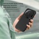 Xiaomi 17 Ultra husă magnetică CamShield Prop cu spate rigid și protecție pentru cameră, negru transparent