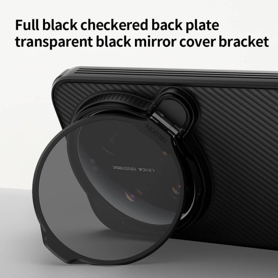 Xiaomi 17 Ultra husă magnetică CamShield Prop cu spate rigid și protecție pentru cameră, negru