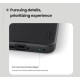 Husa protectie magnetică spate din plastic neagră pentru Xiaomi 17 Ultra
