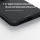 Husa protectie magnetică spate din plastic neagră pentru Xiaomi 17 Ultra