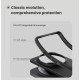 Husa protectie magnetică spate din plastic neagră pentru Xiaomi 17 Ultra