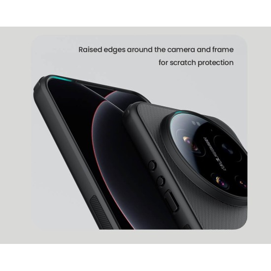 Husa protectie magnetică spate din plastic neagră pentru Xiaomi 17 Ultra