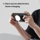 Husa protectie magnetică spate din plastic neagră pentru Xiaomi 17 Ultra