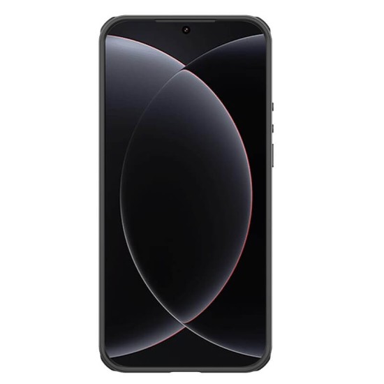 Husa protectie magnetică spate din plastic neagră pentru Xiaomi 17 Ultra
