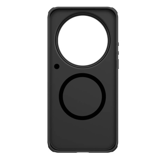 Husa protectie magnetică spate din plastic neagră pentru Xiaomi 17 Ultra
