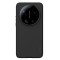 Husa protectie magnetică spate din plastic neagră pentru Xiaomi 17 Ultra