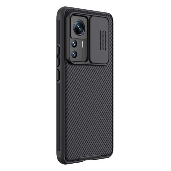 Husa protectie spate si camera foto negru pentru  Mi 12T Pro