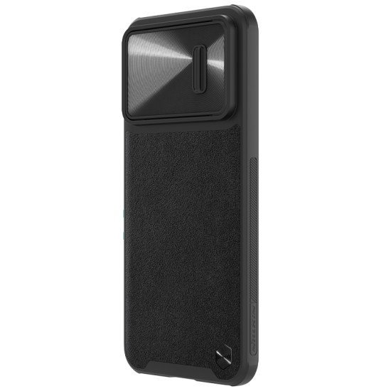 Husa din piele Nillkin CamShield negru pentru Xiaomi 13