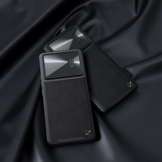Husa din piele Nillkin CamShield negru pentru Xiaomi 13 Pro