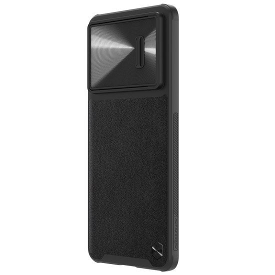 Husa din piele Nillkin CamShield negru pentru Xiaomi 13 Pro