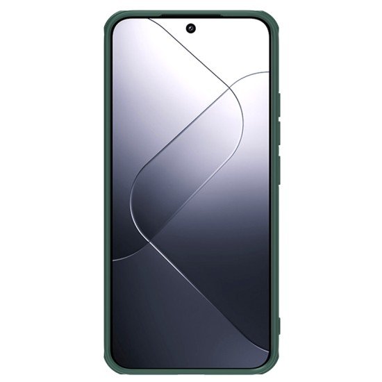 Husa magnetica protectie spate si camera foto verde pentru Xiaomi 14 Pro