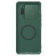 Husa magnetica protectie spate si camera foto verde pentru Xiaomi 14