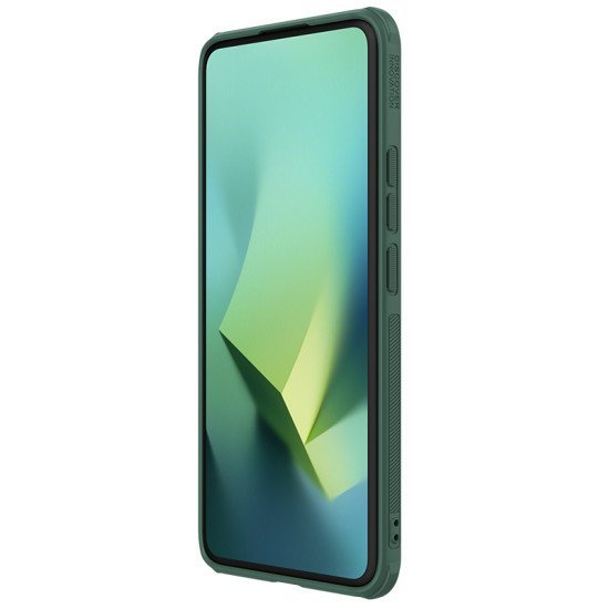 Husa protectie magnetică spate din plastic verde pentru Xiaomi 14 Pro