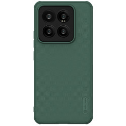 Husa protectie magnetică spate din plastic verde pentru Xiaomi 14 Pro