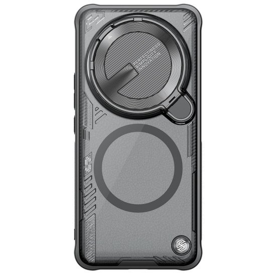 Husa magnetica transparentă protectie spate si camera foto neagră pentru Xiaomi 15 Ultra Husa magnetica transparentă protectie spate si camera foto neagră pentru Xiaomi 15 Ultra