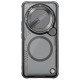 Husa magnetica transparentă protectie spate si camera foto neagră pentru Xiaomi 15 Ultra Husa magnetica transparentă protectie spate si camera foto neagră pentru Xiaomi 15 Ultra