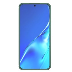 Husa protectie magnetică spate din plastic verde pentru Xiaomi 14
