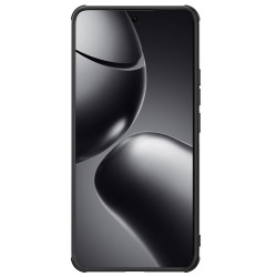 Husa protectie magnetică spate din plastic neagră pentru Xiaomi 14T