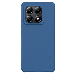 Husa protectie spate din plastic albastră pentru Xiaomi 14T