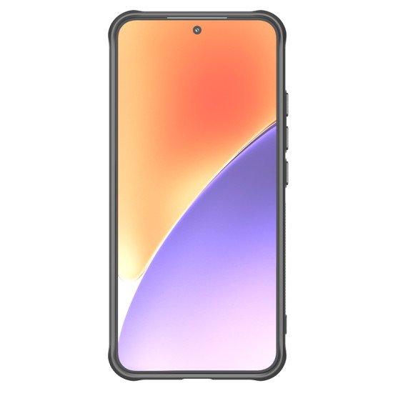 Husa magnetica transparentă protectie spate si camera foto neagră pentru Xiaomi 15 Husa magnetica transparentă protectie spate si camera foto neagră pentru Xiaomi 15