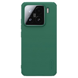 Husa protectie magnetică spate din plastic verde pentru Xiaomi 15