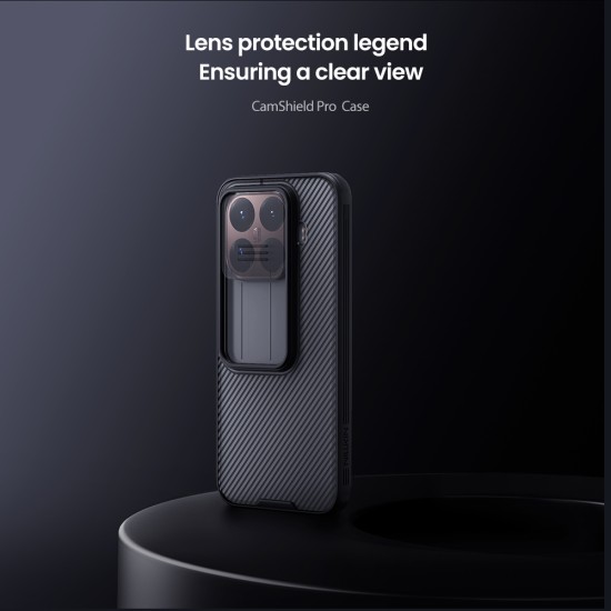 Husă de protecție transparentă neagră pentru spate și cameră foto, pentru Xiaomi 15T Pro